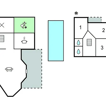 Belle Maison Avec Piscine Дом отдыха *